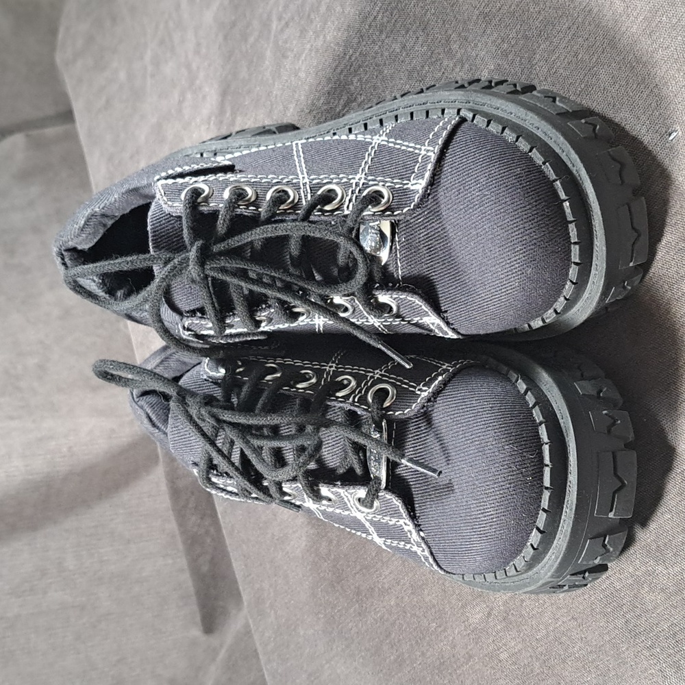 dELiA*s by Dolls Kill Witch Wannabe Oxford Shoes Lug Sole Platform VG US 5